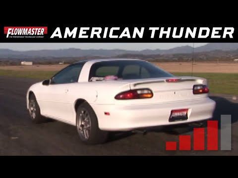 2001 Camaro 3.8L - American Thunder Cat-back Exhaust System 17358