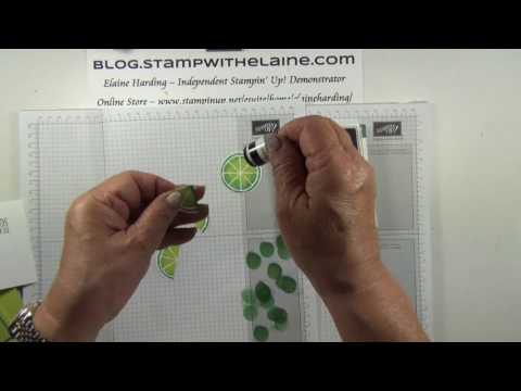 318 Lemon Zest Bundle   Easel Card