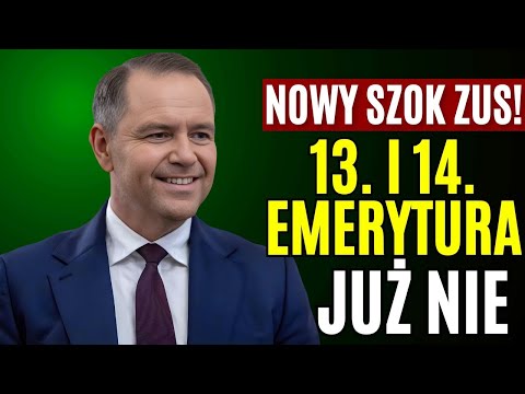 New ZUS shock! 13th and 14th pensions no longer available to all seniors
