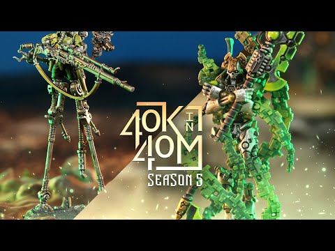 Necrons vs Adeptus Mechanicus - New Codices! Warhammer 40k in 40 minutes