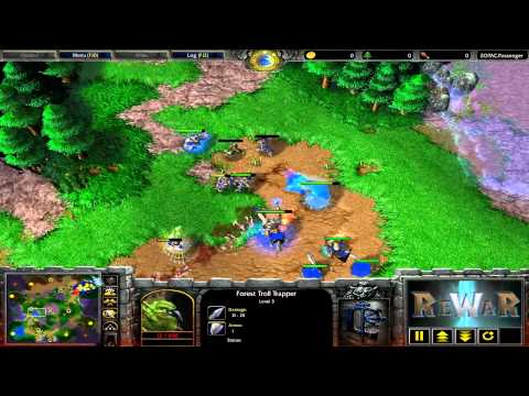 Rstarts.Th000(UD) vs InquisitiveHawK(HU) - Game 3 - WarCraft 3 gameplay - RN521