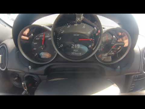 Porsche Cayman 987.2 2.9 PDK 0-200 km/h Acceleration