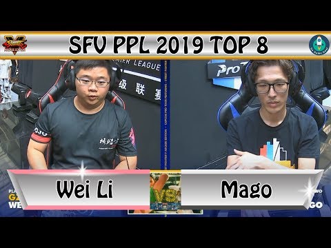 SFV PPL 2019 TOP 8｜GZ DOJO Wei Li (Laura) vs Mago (Karin)