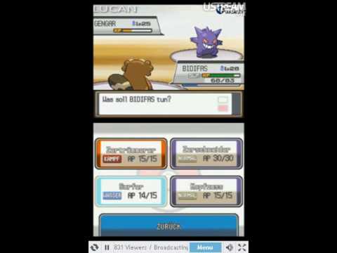 Pokémon Silberne Edition SoulSilver - Ustream: Buoysel live stream (4)