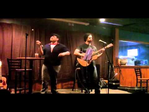 Virgil Cardamone & Scott Goddard {of Man The Fire} cover Marvin Gaye's, Lets Get It On (acoustic)