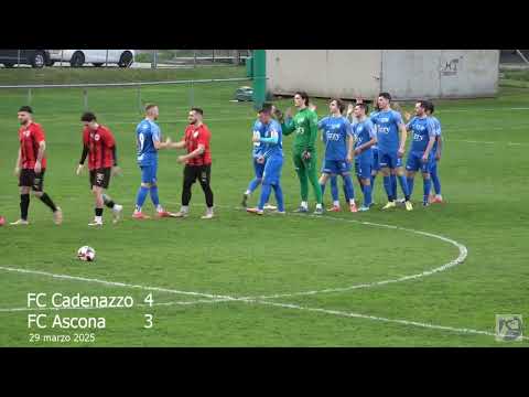 Highlights FC Cadenazzo  4-3  FC Ascona