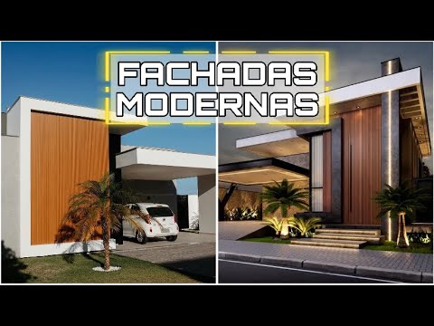 +40 FACHADAS DE CASAS MODERNAS | TENDÊNCIA 2024 DE FACHADAS CONTEMPORÂNEAS | DICAS E IDEIAS