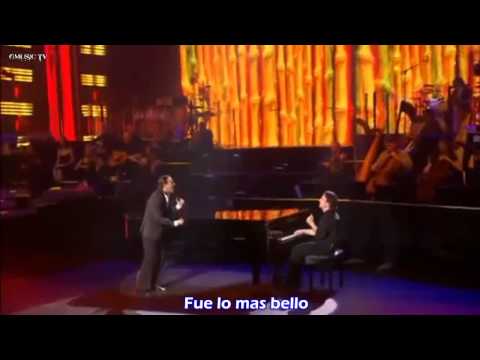 Yanni & Cristian Castro - Ni La Fuerza Del Destino - Letra Subtitulada - SD & HD