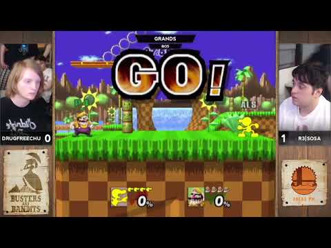 Busters & Bandits 11 - Grand Finals ft. Drugfreechu(Mr. Game & Watch) vs R3 | Sosa(Wario)