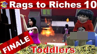 The Sims 4 Let's Play Rags to Riches Toddlers EP10 Finale