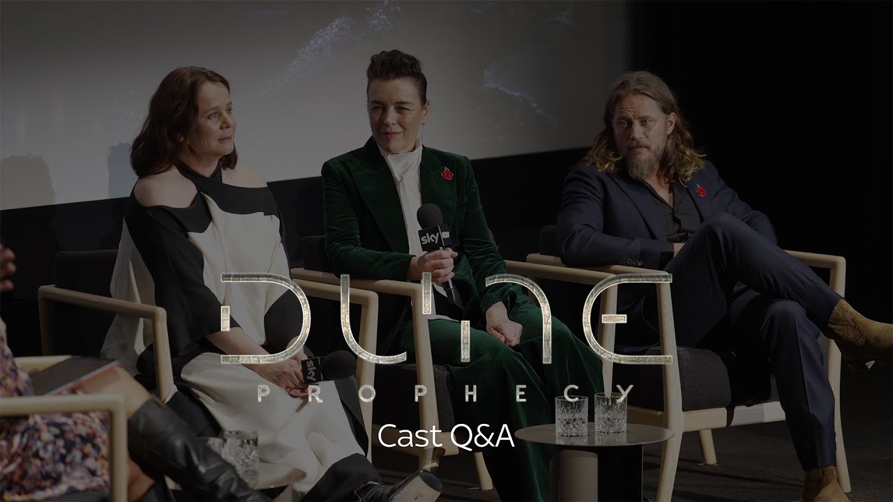 Emily Watson, Olivia Williams & Travis Fimmel Tease Dune: Prophecy | Q&A At The Dune Premiere