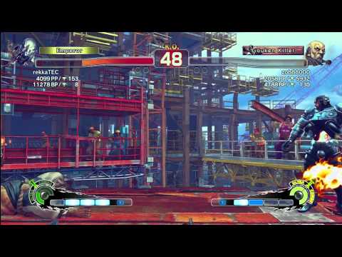 SSF4 AE [Seth] rekkaTEC vs zob88000 [Gouken]
