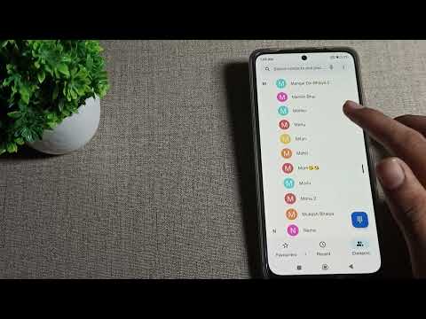 How to Block contact Number in Poco M3 pro 5G phone, block contact number
