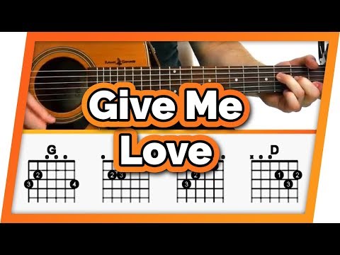 Give Me Love Guitar Tutorial (Ed Sheeran) Easy Chords Guitar Lesson