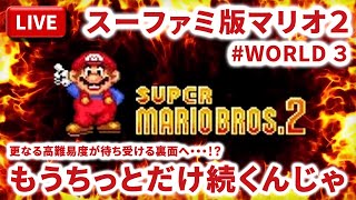 【まーぶ実況】スーパーマリオブラザーズ2をマリオコレクション版で突破する放送！　#WORLD3