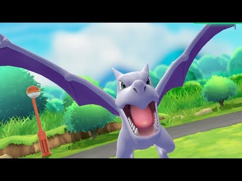How to Get Aerodactyl - Pokemon Lets go