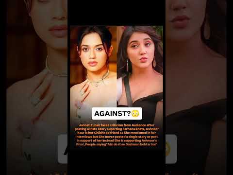 Bigg Boss 19: Farhana Bhatt Gets Support from Jannat Zubair, While Ashnoor Kaur Fans Are Upset 😱🔥