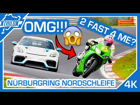 @Rideezy IS INSANE! You have to see this BIKER flying through the NÜRBURGRING NORDSCHLEIFE BTG [4K]