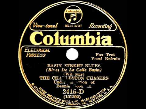 1931 HITS ARCHIVE: Basin Street Blues - Charleston Chasers (Jack Teagarden, vocal)