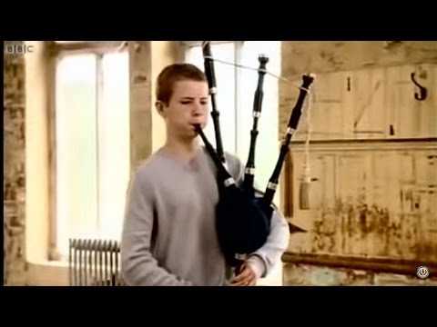 Ulster-Scots music... Talented young piper Bradley Parker