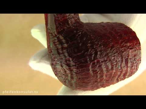 Dunhill Ruby Bark 3206 Sterling Silver made 2007 oFi. 4741 @ Pfeifenkonsulat.at