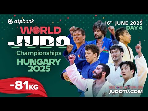 WORLD JUDO CHAMPIONSHIPS HUNGARY 2025 -81kg QUARTER FINAL