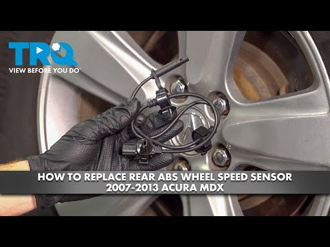 How to Replace ABS Wheel Speed Sensor 2007-2013 Acura MDX