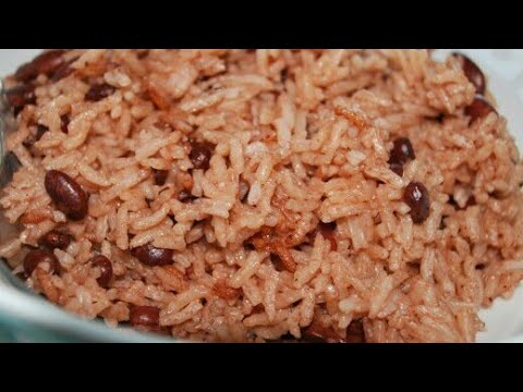 How to cook RICE WITH RED BEANS