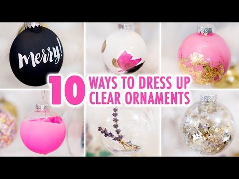10 Ways To DIY a Clear Ornament - HGTV Handmade