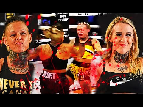 MMA fight Taylor Starling vs Christine Ferea -  Defeated in battle