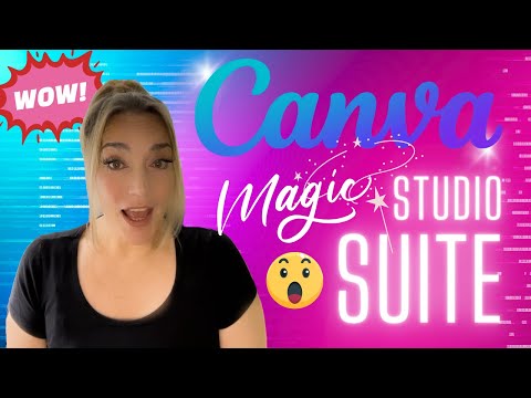 CANVA MAGIC STUDIO SUITE - Diese neuen Features sind der Hammer!