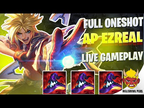 AP EZREAL BIG ONESHOTS! - Wild Rift HellsDevil Plus Gameplay
