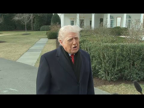 Video Thumbnail: Trump says no reason 'right now' for Insurrection Act in Minnesota, praises Machado | AFP