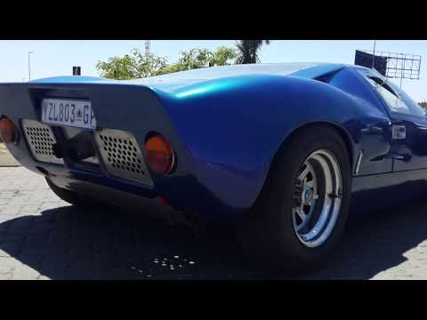 Gt40 start up and rev