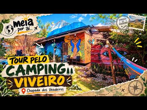 🏕️ CONHECENDO O CAMPING VIVEIRO | ALTO PARAÍSO — CHAPADA DOS VEADEIROS