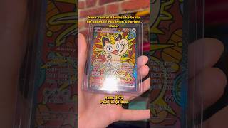 No room for hate on Perfect Order in this house 🤝 💚 #perfectorder #meowth #pokemonpackopening