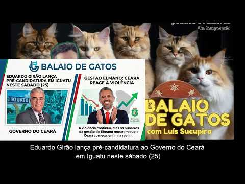 Eduardo Girão lança pré-candidatura ao Governo do Ceará em Iguatu neste sábado (25)