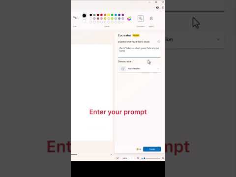 Create Art with DallE-3 AI in Microsoft Paint Now!
