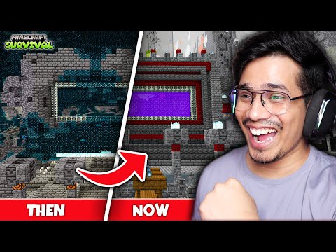 I Transformed Entire ANCIENT CITY In Minecraft Survival 😱