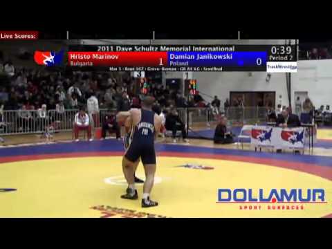 Schultz Greco 84kg Semifinal Hristo Marinov (BUL) vs. Damian Janikowski (POL)