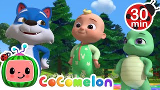 BEST Animal Dance | Cocomelon - Animal Time | Kids Cartoons & Nursery Rhymes | Moonbug Kids