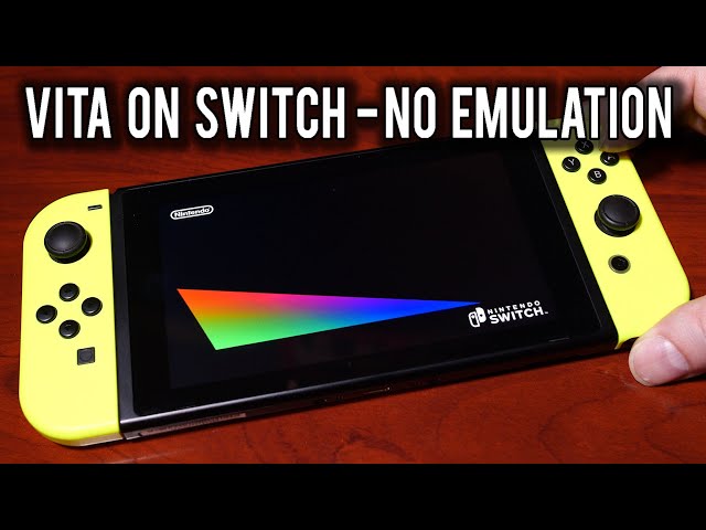Nintendo Switch может запускать программное обеспечение PS Vita нативно, благодаря новому инструменту