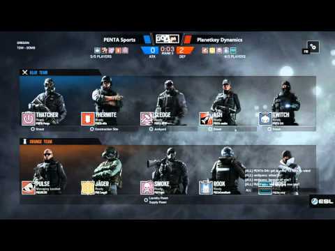 ESL EU Go4R6 (PC) #10 PENTA Sports vs Planetkey Dynamics