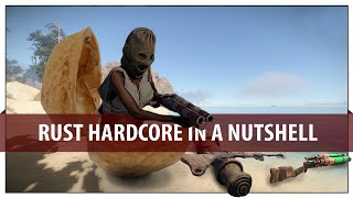 RUST IN A NUTSHELL in 2 minutes | Hardcore solo