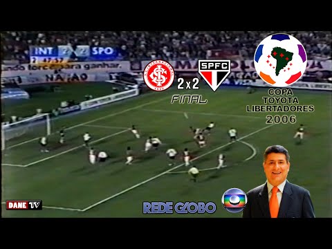 Libertadores 2006 - Internacional 2x2 São Paulo