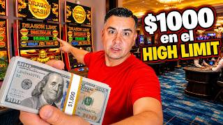 I Risked $1,000 in the Casino's High Limit Area