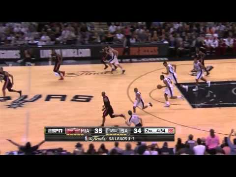 Kawhi Leonard 22 points vs Miami Heat | game 5 | 2014 NBA finals MVP