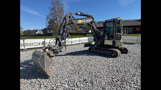 Volvo ECR58D kort hekk minigraver - Engcon tiltrotator - Skj&aelig;r - SMP 2 mini ekskavat&ouml;r | G&ouml;r&uuml;nt&uuml; 4 - Machineryline