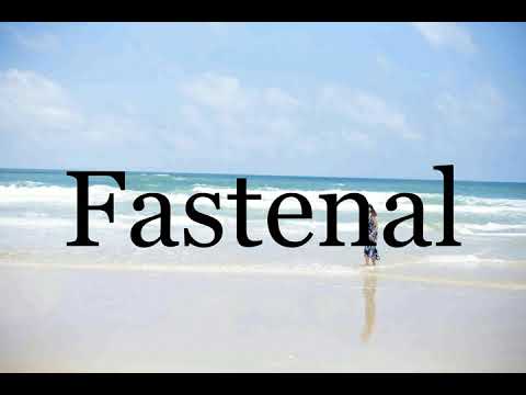 How To Pronounce Fastenal🌈🌈🌈🌈🌈🌈Pronunciation Of Fastenal