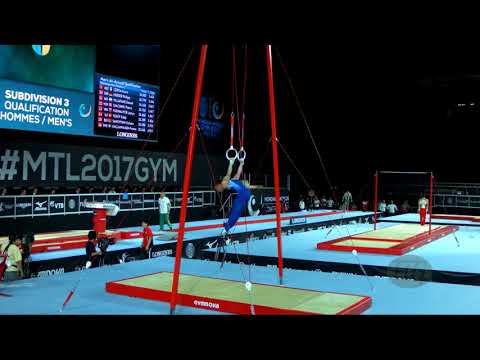 BELYAVSKIY David (RUS) - 2017 Artistic Worlds, Montréal (CAN) - Qualifications Rings